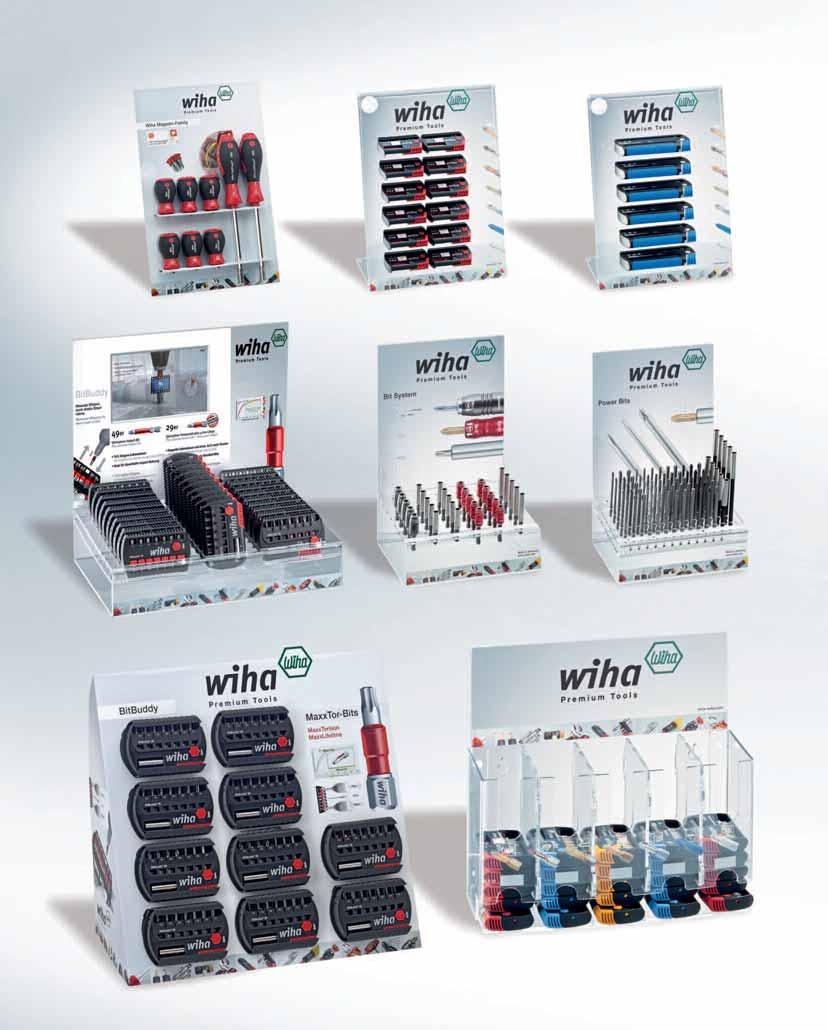 Wyjścia: płaski, Phillips, Pozidriv, TORX, Sześciokąt, różne Uchwyt do bitów i trzonki narzędzi Jakość Dura, Diamant, TiN, HOT, ZOT, Inkra i Standard jako zestawy 1-częściowe, 2-częściowe,
