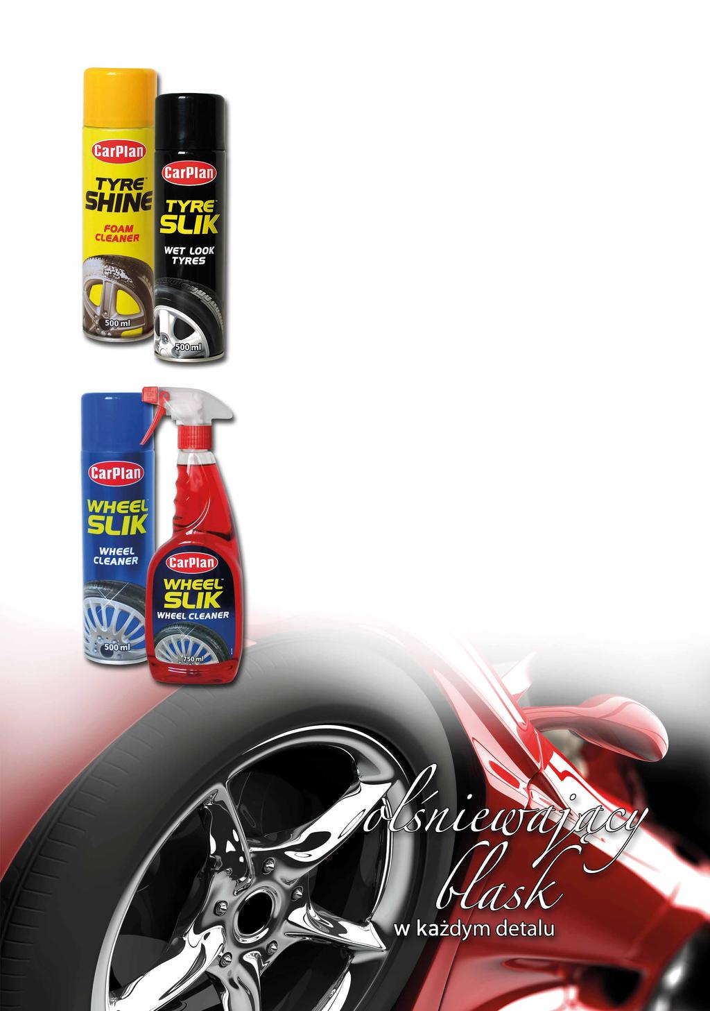 18 Preparaty do pielęgnacji elementów zewnętrznych 19 Original Black Aerozol do konserwacji i nabłyszczania elementów plastikowych Czyści, nabłyszcza i konserwuje plastikowe oraz gumowe zewnętrzne