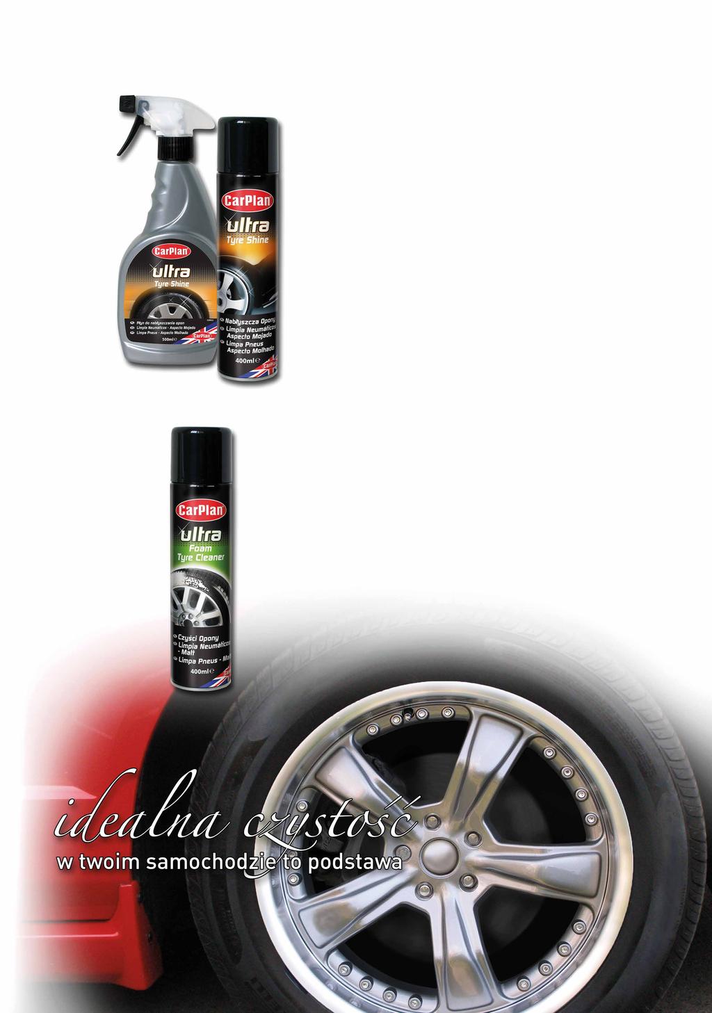 28 Preparaty do pielęgnacji elementów zewnętrznych 29 Ultra Glass Polish Mleczko do czyszczenia i polerowania szyb Odnawia wygląd wszystkich powierzchni szklanych.