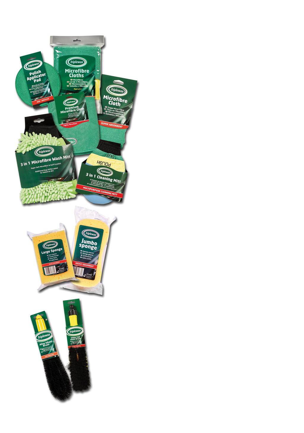 04 05 Akcesoria samochodowe Chamois Microfibre Accessories Irchy naturalne i syntetyczne Akcesoria z mikrofibry Idealne do osuszania karoserii samochodu.