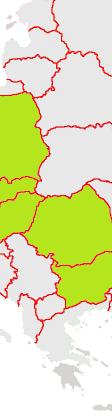 W okresie styczeń czerwiec 13 udział obrotów w regionie uległ wzmocnieniu do ok. 6% %. Struktura obrotów w Europie Środkowej ( 212) 54.2% CEESEG Budapest 1.