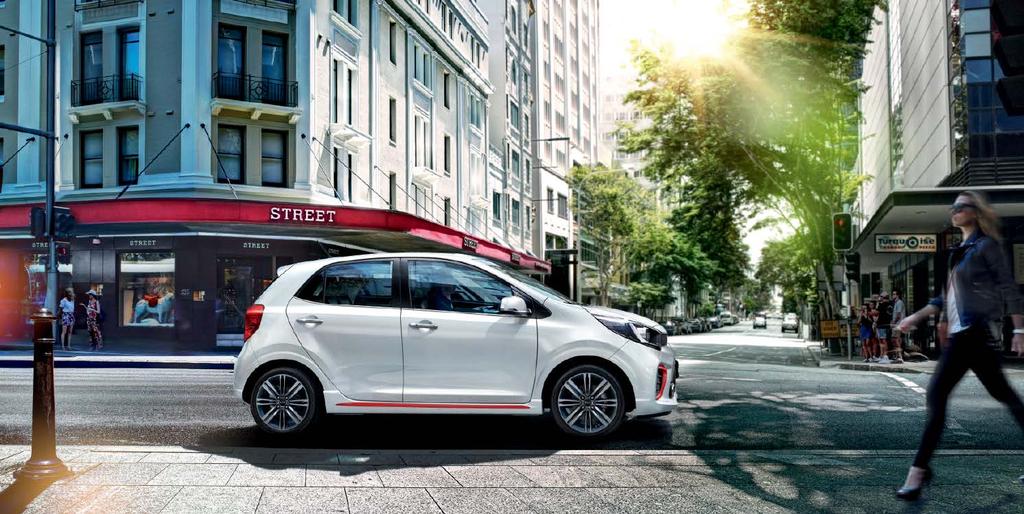 Młoda duchem i nowoczesna Przedstawiamy nową Kia Picanto. Niewielki samochód pełen pozytywnej energii.