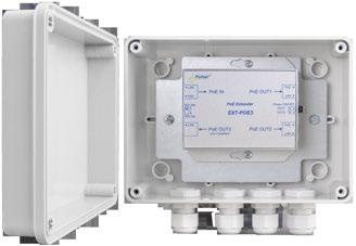 hermetycznej EXT-POE1H Wyjścia PoE: PoE OUT