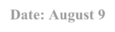 Date: August 9-12, 2018 Walkers range in age from infants to people in