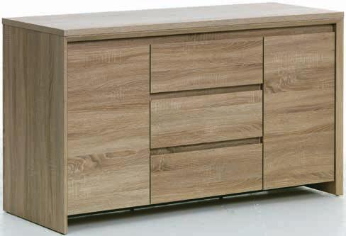 S80 x D160 x W78 cm. Krzesła: tkanina i lity buk. Stół 1 SZT.