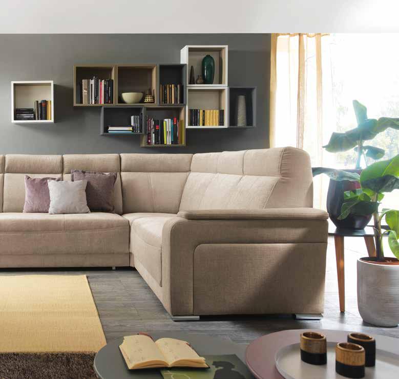 tkanina: ARTE 07 sofa BOK A L N + SEGM.