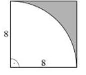 Odpowiedź: D. Zadanie 10. Pole zacieniowanego na rysunku obszaru wynosi: A. ( ) B. ( ) C. D. Zadanie 11.