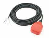 . Erderklemme - 10mm² Thermokontakt (optional) Schwimmerschalter (optional) do 15 kw (32A) z przełacznikiem biegunowym 1-0-2 ze wskaźnikiem pola wirowania Zakres Dławnica ustawień