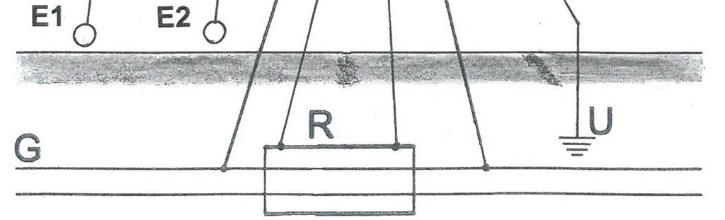 5V, -potencjał ER (V2/K3) od ok. 0.1V do 1.5V. Uwaga 2. Potencjały w przybliżeniu równe mogą świadczyć o zwarciu rury produktowej z osłoną. Schematy: -ideowy rys. 4.5.1.1a, -montażowy rys.