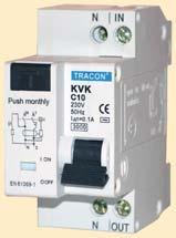 100 KVKB-32/30 KVK-32/30 32 300 18 81 50 74 KVK KVKVE Wyłącznik różnicowo-prądowy z członem nadprądowym o szerokości 1 modułu 40 A gg 230 20.000 4.000 20 35 7.5 1-16 690 V.