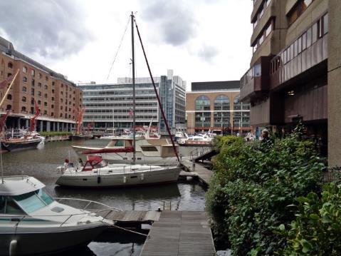 st Katherine docks Rewitalizacja Docklands XXI w.
