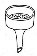 1) 2) 3) 4) 5) 6) 7) 1. Cylinder miarowy - do odmierzania przybliżonych objętości cieczy; 2.