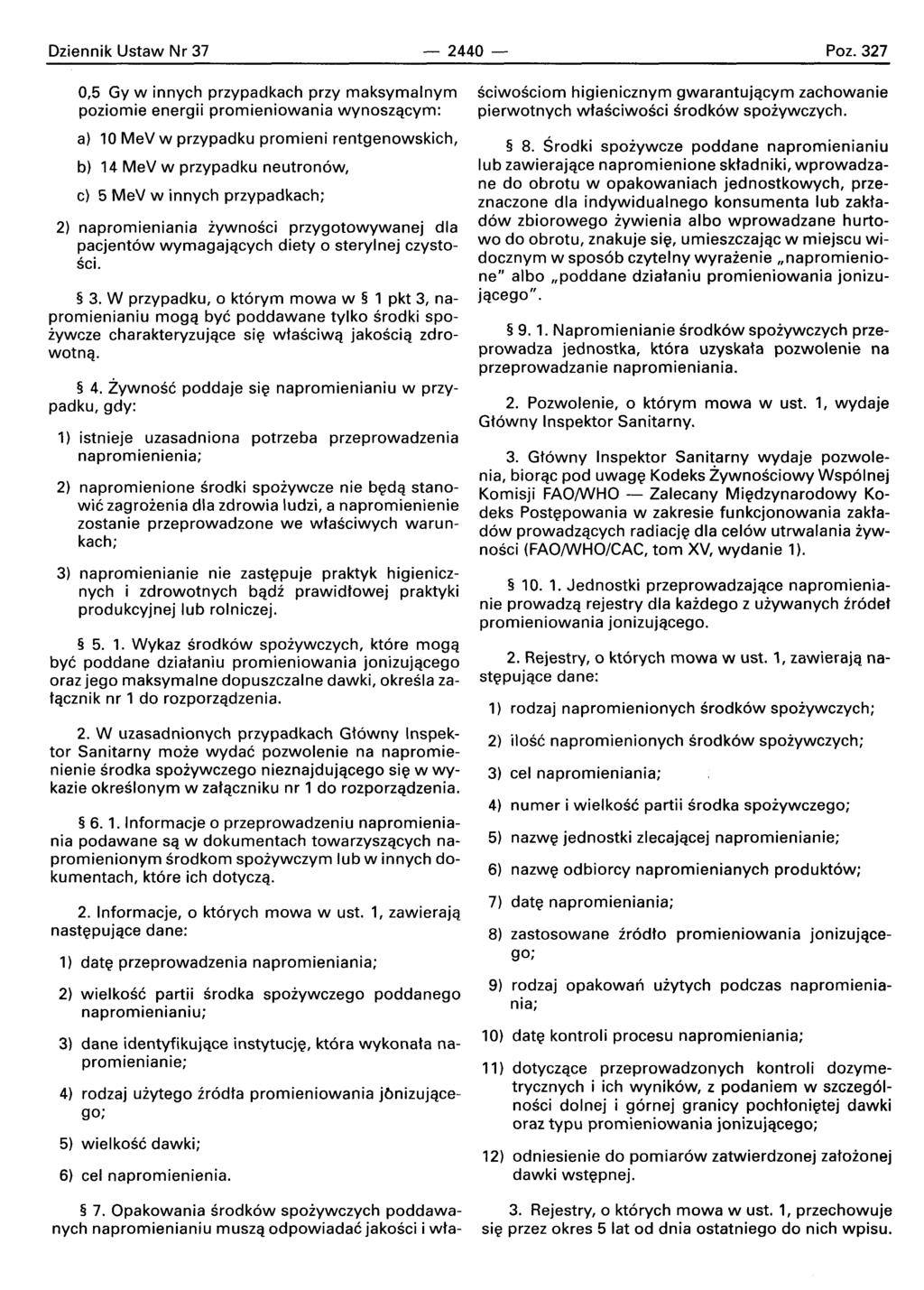 Dziennik Ustaw Nr 37-2440- Poz.
