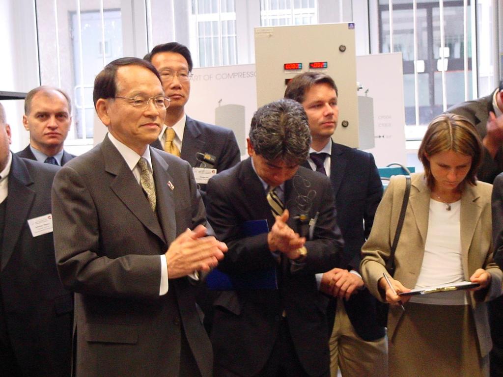 Otwarcie 20 czerwca 2005 JE Ambasador Masaaki Ono