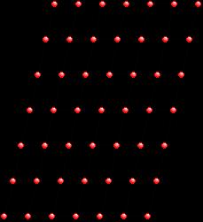 Struktura krystaliczna Wskaźniki węzłów T = n 1 Ԧt 1 + n 2 Ԧt 2 + n 3 Ԧt 3 primitive translation vectors