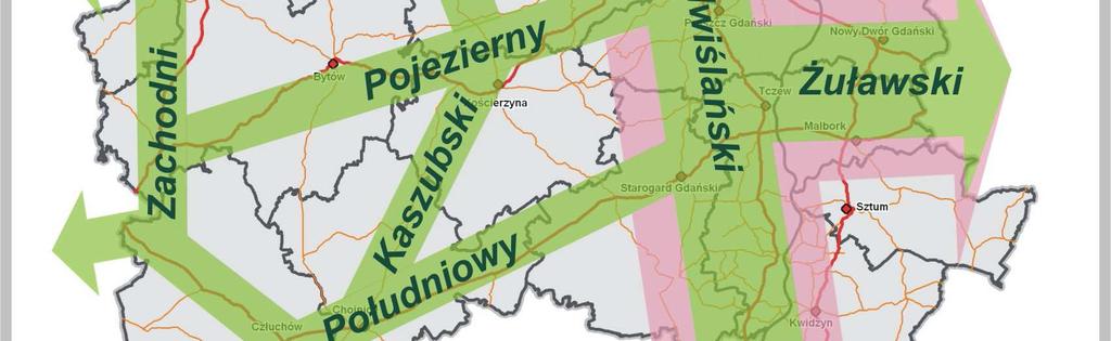 :Analiza relacji funkcjonalno-przestrzennych między ośrodkami miejskimi i ich otoczeniem, Centrum Studiów