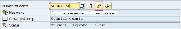 Procedura Przygotowanie danych Przygotowanie danych w systemie FICA w celu wydrukowania prawidłowych i kompletnych formularzy PIT8C dla studentów obejmuje: I.