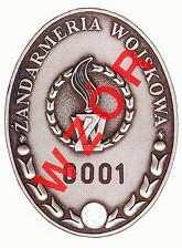 Wzór nr 10 do 18 ODZNAKA IDENTYFIKACYJNA ŻOŁNIERZA NIEZAWODOWEGO Uwagi: Odznaka ma kształt owalny o wymiarach 70 x 50 mm i jest koloru srebra oksydowanego. Odznaka zawiera: 1.