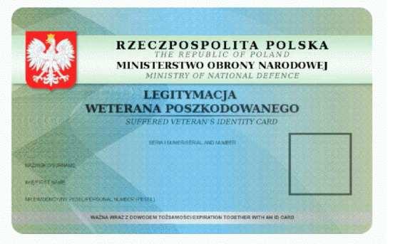 Wzór nr 34a do 21¹ LEGITYMACJA