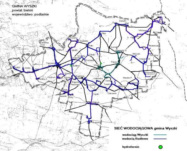 Powyższa tabela przestawia ilość mieszkanców korzystających z sieci gazowej w Gminie Wyszki.