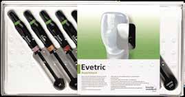 750 pln EVETRIC ASSORTMENT 8X 3.5 G Zestaw zawiera: 8 strzykawek 3.5 g w odcieniach: A1, A2, A3, A3.5, B2, C2, T, A3.5 Dentin.