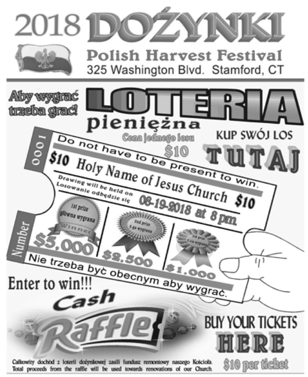 OFFERTORY/ KOLEKTA July 29 th, 2018 Sunday Offertory (both collections) $5,048.00 Diocese Assessment/Podatek Diecezjalny -$1,946.00 Net Retained / Pozostaje $3,102.