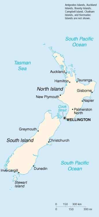 I. Informacje ogólne PołoŜenie Nowa Zelandia jest państwem wyspiarskim połoŝonym na Oceanie Spokojnym na południowy - wschód od Australii. Składa się z Wyspy Północnej (115,8 tyś.