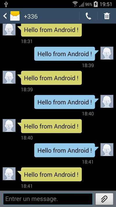 Oddzwanianie na SMS Takie małe ułatwienie Możemy nacisnąć ikonę słuchawki w prawym rogu ekranu i zostaniemy połączeni z osobą, która