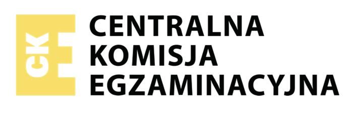 Sprawdź, czy arkusz egzaminacyjny zawiera 11 stron. Ewentualny brak stron lub inne usterki zgłoś przewodniczącemu zespołu nadzorującego. 2.