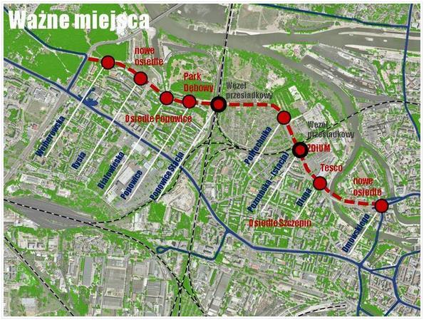 Tor zielony we Wrocławiu W najbliższych planach jest budowa nowej linii