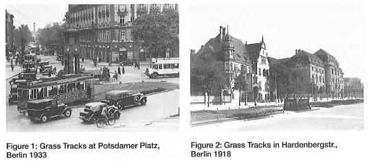 Historia Początek XX wieku W latach 1917/18 funkcjonowało 37.5 km zielonych torowisk w Berline. Były stosowane do lat 30-stych XX wieku.