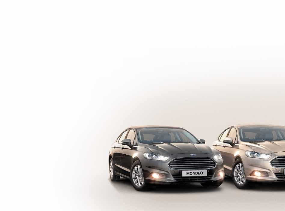 FORD MONDEO Wybrane wyposażenie standardowe Wersja Ambiente Wybrane wyposażenie standardowe Klimatyzacja manualna Radioodtwarzacz CD/MP3, 6 głośników, gniazdo USB (ICFBL) Inteligentny System