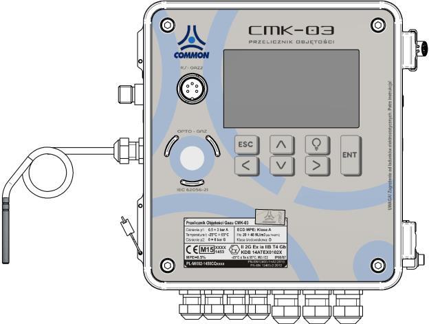 COMMON S.A. Instrukcja obsługi i DTR CMK-03 Tabela 4.