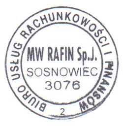 Sosnowiec, dnia 26 marca 2009 r. KLAUZULA WERYFIKACJI Skonsolidowane sprawozdanie finansowe Grupy Kapitałowej FERRUM S.A. sporządzone za okres od 1 stycznia 2008 roku do 31 grudnia 2008 roku, na dzień 31 grudnia 2008 roku przez jednostkę dominującą FERRUM S.