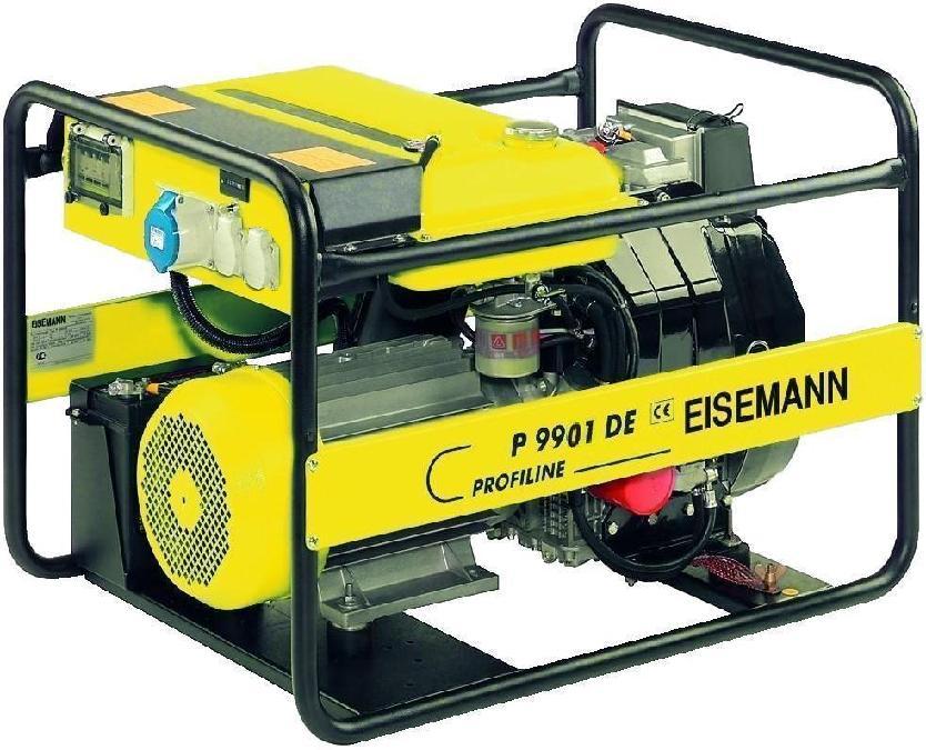 EISEMANN P 9901 DE PROFILINE IP 54 Elektryczna moc 1~ (cos 1,0) VA 1000 Elektryczna moc 1~ kw 10,0 (sta e obci enie) Maksymalny pr d 1~ A 41 Pr d 1~ (CEE) A 41 A 64A (przy spadku napi cia do 20%)