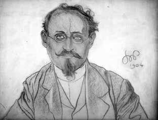 Stanisław Wyspiański, Portret Wilhelma Feldmana, Kraków 1904, zdjęcie wykonała Pracownia Fotograficzna MNK. Obraz znajduje się w zbiorach Muzeum Narodowego w Krakowie (już nie żyje).