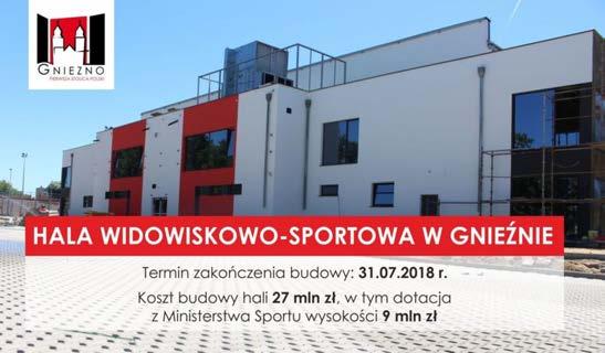 Mamy patronat nad klasami sportowymi w SP1 i SP2 w Gnieźnie.