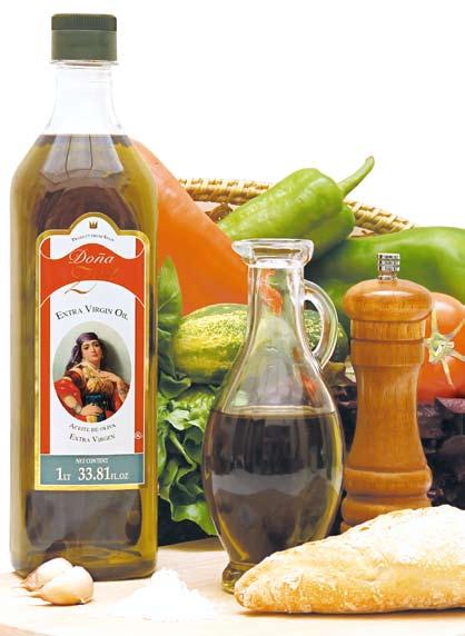 Aceites Sierra Morena Naturalna jakosc DENOMINACJA: Oliwa EXTRA VIRGEN MARKA: Doña Zait OKRES RECOLEKCJI OWOCU: Od polowy listopada do poczatku grudnia VARIANTY: Coupage Picual, Cornicabra PROCES