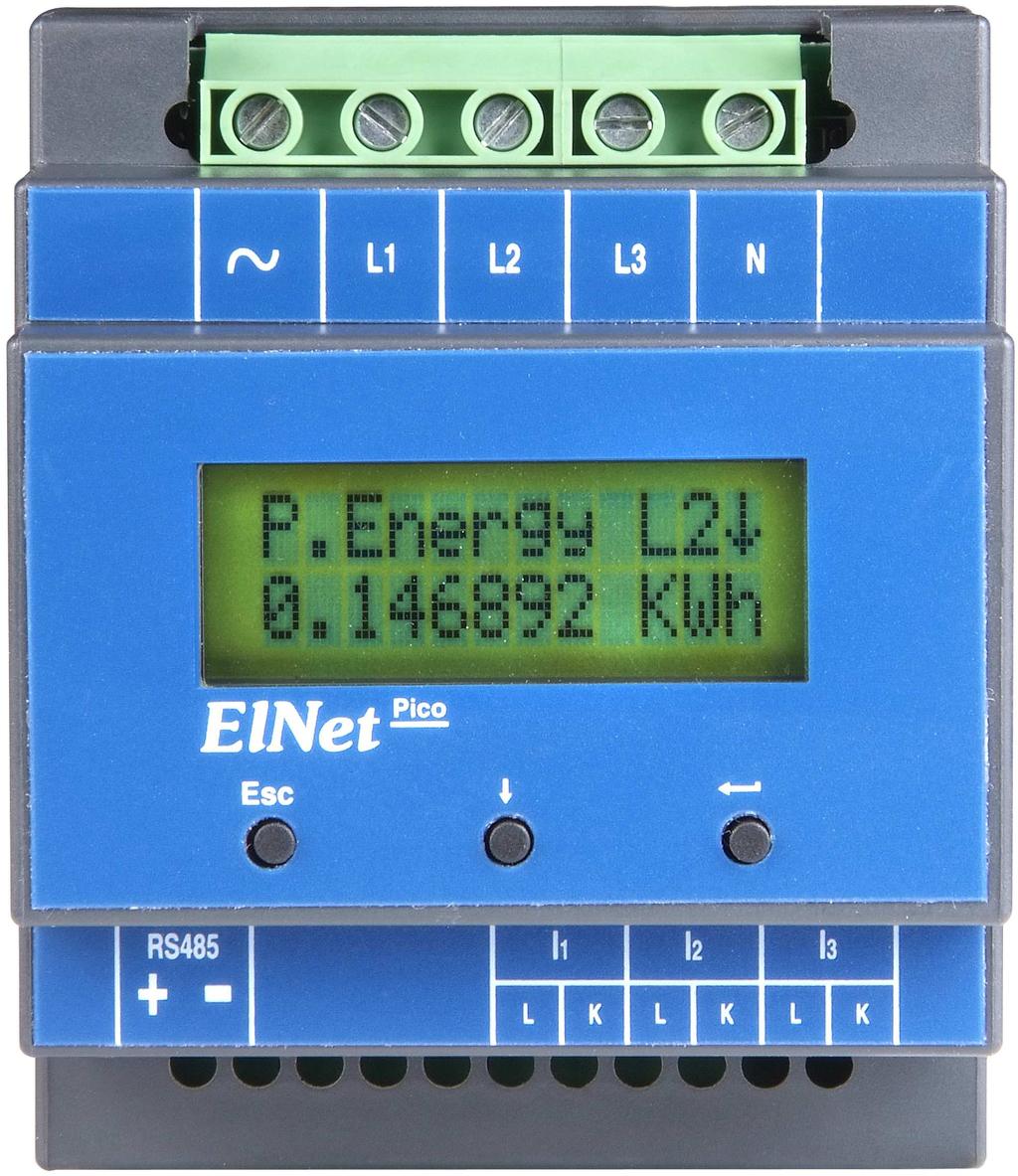 2/5 WŁAŚCIWOŚCI Dokładność pomiarowa zgodna z międzynarodową normą IEC 687/61036 lasa dokładności 0.1 (0.2-0.