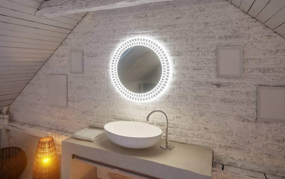 CARMEN Cristal Vision 5mm mirror, construction - stainless steel Cristal Vision 5mm Spiegel, Konstruktion - Edelstahl Lustro Cristal Vision 5mm, konstrukcja - stal nierdzewna Other designs blasting