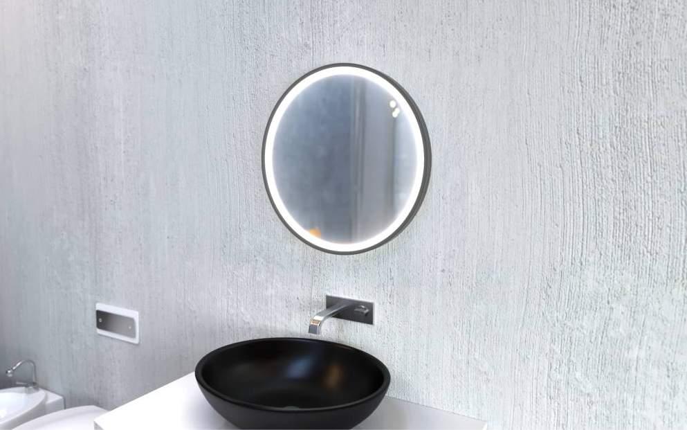 LUPE 5mm mirror, construction - varnished steel 5mm Spiegel, Konstruktion - lackierter Stahl Lustro 5mm, konstrukcja - stal lakierowana 45 H 10 BL LUPE 75 LUPE 85 Technical data Technische Daten Dane