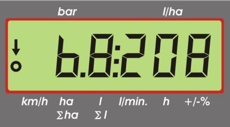6 Instrukcja obsługi 6.1 Opis funkcji Wyświetlacz LCD Rys. 6-1 Wyświetlacz LCD W trybie normalnym wyświetlane są zawsze dane robocze. Możliwe są przy tym dwa tryby wyświetlania danych. 1.