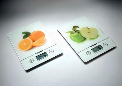 WAGI KUCHENNE TS1301 Maksymalna waga 5 kg Podziałka: 1 g Panel dotykowy