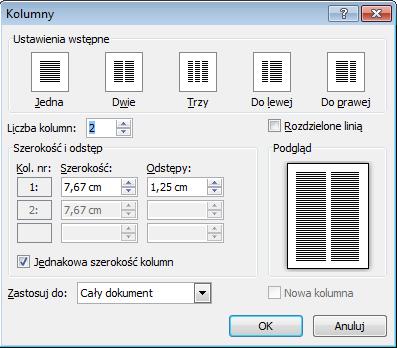 Obramowanie strony Jest to obramowanie, które dotyczy całej strony dokumentu. Pozwala ono, między innymi otaczać dokumenty klasyczną, prostokątną ramką.