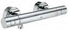 GROHTHERM 1000 COSMOPOLITAN M 34 065 002 chrom 243,00 Grohtherm 1000 Cosmopolitan M Bateria prysznicowa z termostatem, DN 15 montaż ścienny ergonomiczne uchwyty GROHE MetalGrip zintegrowana blokada