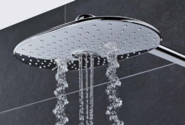 TAK WYGLĄDA CZYSTA PRZYJEMNOŚĆ GROHE PureRain / GROHE Rain O 2 w ustawieniu wstępnym Nowe