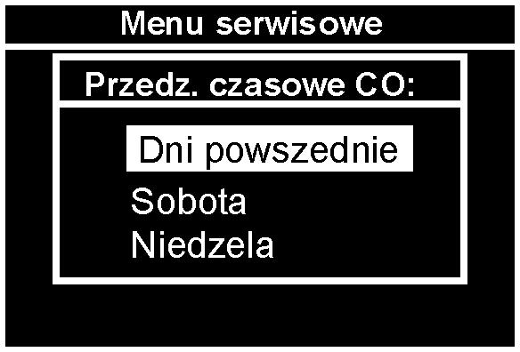 temperaturę z poziomu okna głównego należy wcisnąć pokrętło,,touch and PLAY w oknie głównym.