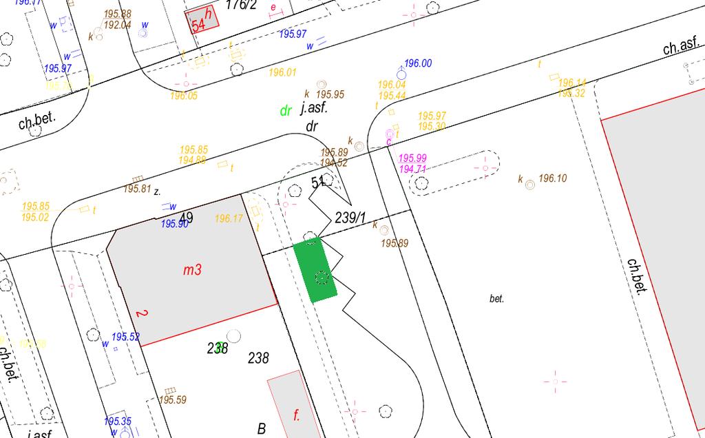 20 m 2 ) w obrębie G-27 Lokalizacja 10 Zarzewska 53/61