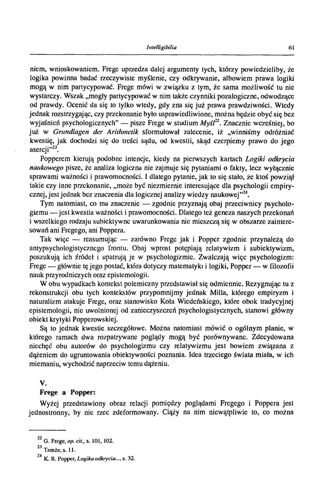 Iiitelligibilia 61 niem, wnioskowaniem.