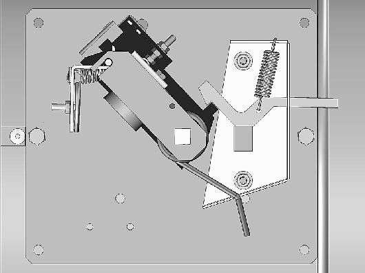 nast¹pi³o w celach testowych. Rys. 7. Mechanizm klapy typu: KWP-O-SE 